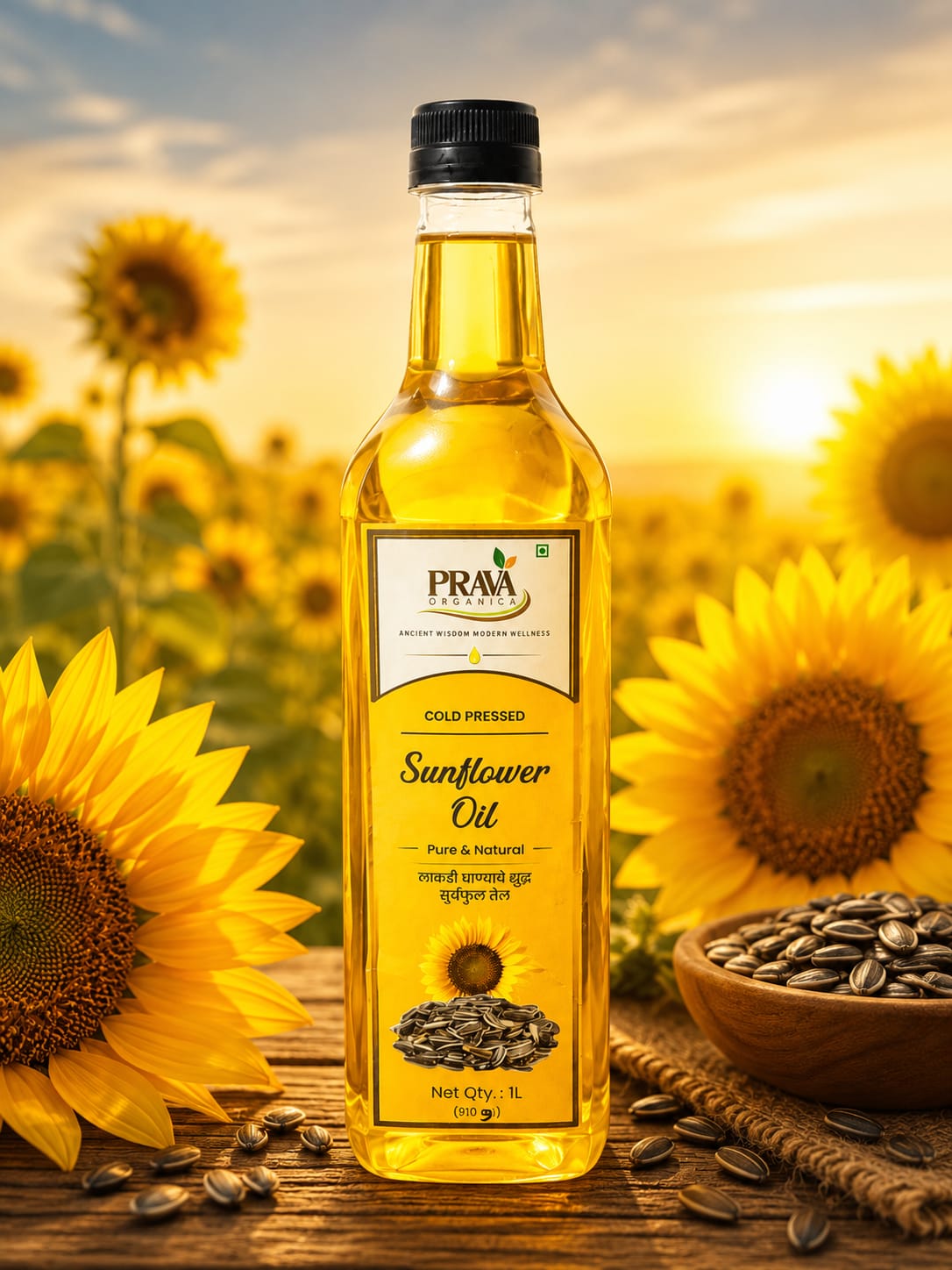 Cold Pressed Sunflower Oil