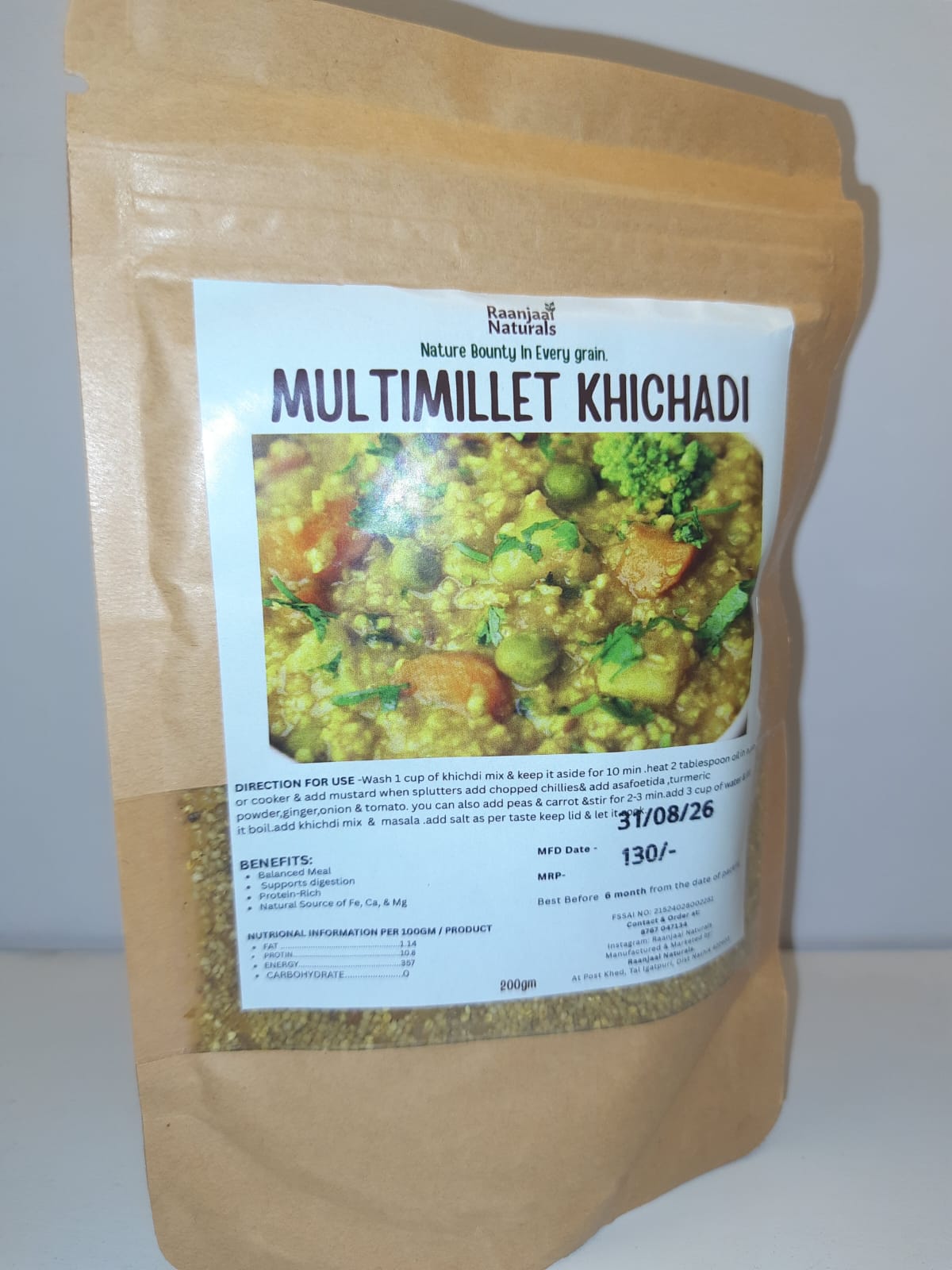 MULTIMILLET KHICHADI